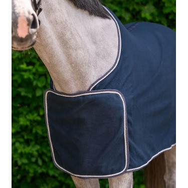 Couverture sponsor en polaire Wladhausen Economic Bleu nocturne