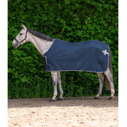 Couverture sponsor en polaire Wladhausen Economic Bleu nocturne