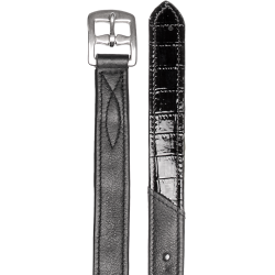 Beugelriemen krokodil Waldhausen X-Line Zwart