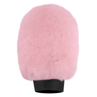 Gant de pansage Waldhausen peau d'agneau Lucky Rose