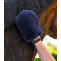 Gant de pansage Waldhausen peau d'agneau Lucky Bleu nocturne / lucky Gant de pansage Waldhausen peau d'agneau Lucky Bleu nocturne / lucky