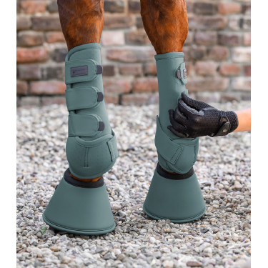 Guêtres de dressage Waldhausen Air Performance Vert pin