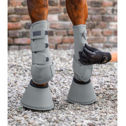Guêtres de dressage Waldhausen Air Performance Gris chrome