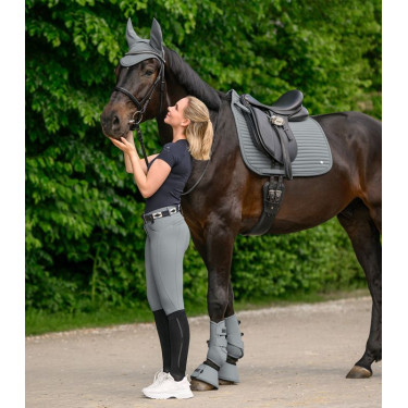 Guêtres de dressage Waldhausen Air Performance Gris chrome