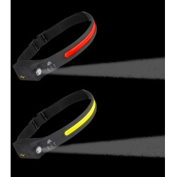 ELT LED-hoofdlamp met sensor Zwart