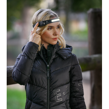 ELT LED-hoofdlamp met sensor Zwart