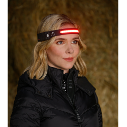 ELT LED-hoofdlamp met sensor Zwart