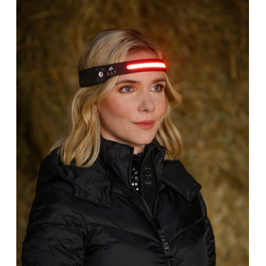 ELT LED-hoofdlamp met sensor Zwart