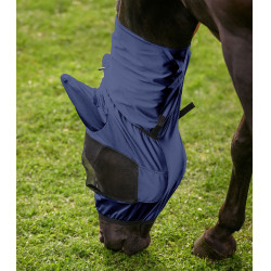 Masque anti-mouches Waldhausen anti-eczéma Bleu nocturne