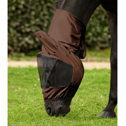 Masque anti-mouches Waldhausen anti-eczéma Mocca Marron