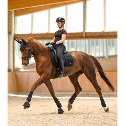 Pantalon d'équitation ELT Comfort Ride en silicone Noir