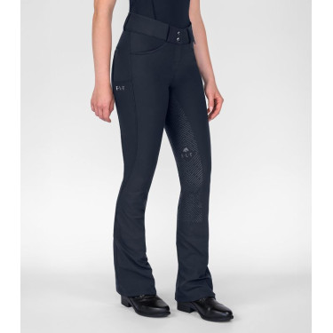 Pantalon d’équitation ELT Comfort Ride Jodhpur en silicone Bleu profond Pantalon d’équitation ELT Comfort Ride Jodhpur en silicone Bleu profond