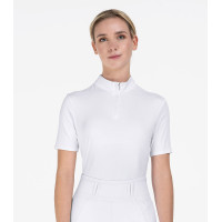 ELT wedstrijdpolo met korte mouwen Basic Wit