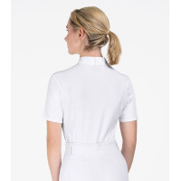 ELT wedstrijdpolo met korte mouwen Basic Wit