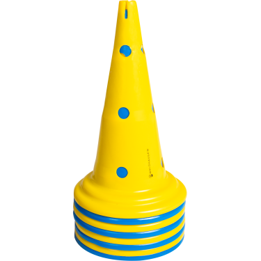 Pylonen XL Waldhausen set van 8 draagtassen Blauw / geel