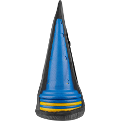 Pylonen XL Waldhausen set van 8 draagtassen Blauw / geel
