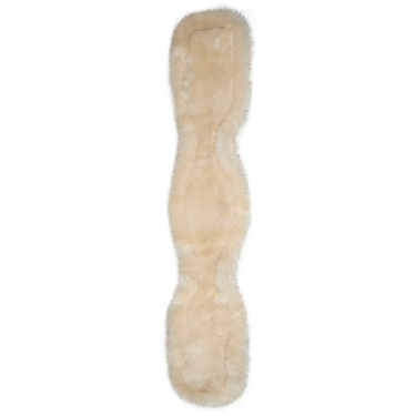 Sangle courte en cuir Waldhausen avec ECO Wool Marron