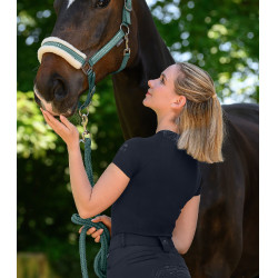 T-shirt manches courtes technique ELT en tricot 3D Siena Bleu profond