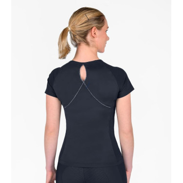 T-shirt manches courtes technique ELT Springfield Bleu profond