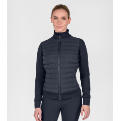 Gewatteerd ELT-hybride jack Sydney Diepblauw