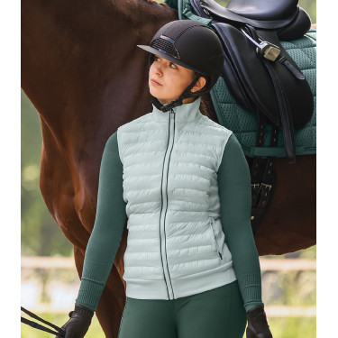 Veste sans manches matelassé ELT hybride Seattle Vert menthe