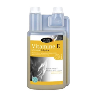Vitamine E, Sélénium et Lysine Horse Master liquide