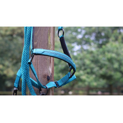 Longe d'attache Lami-Cell Charming Turquoise Bleu