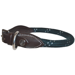 Hondenhalsband Touw Canter Bruin / groen
