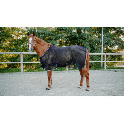 Vliegendeken Equithème Serenity Marine Marineblauw