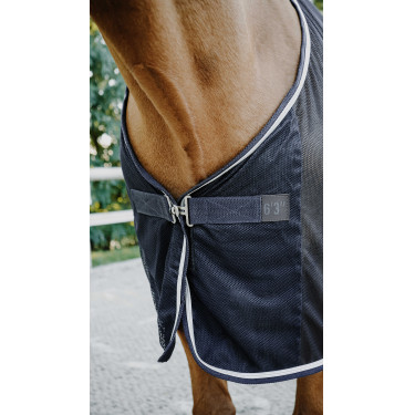 Chemise anti-mouches Equithème Serenity Marine Bleu marine