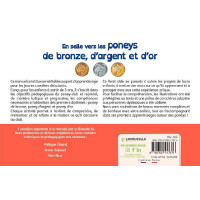 Livre En selle vers les poneys de bronze d'argent et d'or Lavauzelle