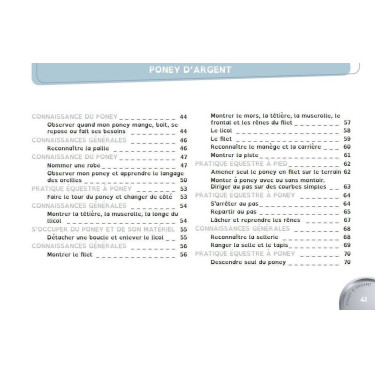 Livre En selle vers les poneys de bronze d'argent et d'or Lavauzelle