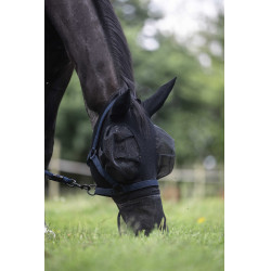 Lami-Cell Flexifit 3-in-1 vliegenmasker Zwart