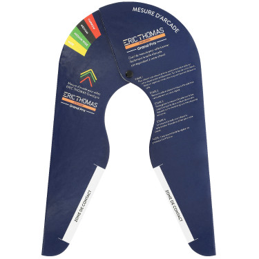 Bepalingsmaat voor de boog Eric Thomas Evolution en Grand Prix Zwart