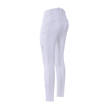 Pantalon d'équitation Imperial Riding Bliss FullGrip femme Blanc