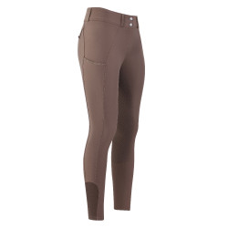 Pantalon d'équitation Imperial Riding Bliss FullGrip femme Paille Marron