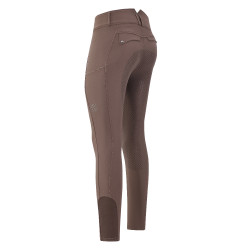 Rijbroek Imperial Riding Bliss FullGrip dames Stro Bruin