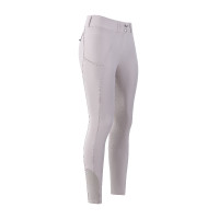 Pantalon d'équitation Imperial Riding Bliss FullGrip femme Gris / sable