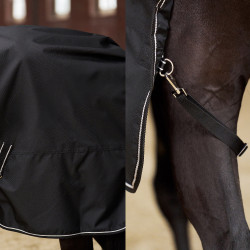 Couverture de paddock Imperial Riding Basic sans couvre-cou 300gr Noir