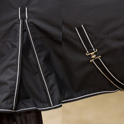 Couverture de paddock Imperial Riding Basic sans couvre-cou 300gr Noir