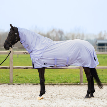 Couverture anti-mouches couvre-cou amovible Imperial Riding Reese Glycine