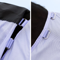 Couverture anti-mouches couvre-cou amovible Imperial Riding Reese Glycine