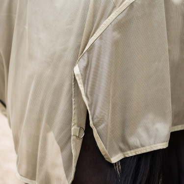 Couverture anti-mouches couvre-cou amovible Imperial Riding Reese Olive clair Couverture anti-mouches couvre-cou amovible Imperial Riding Reese Olive clair