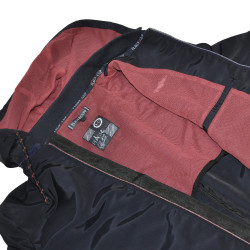 Blouson femme Poka Flags & Cup Bleu marine