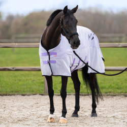 Vliegendeken en regenhoes Imperial Riding Super-dry Glycine Violet