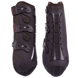 Guêtres de dressage Pro mesh Impérial Riding Chocolat Marron