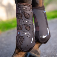 Guêtres de dressage Pro mesh Impérial Riding Chocolat Marron