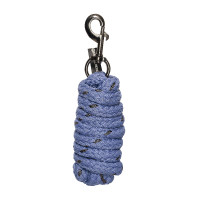 Longe d'attache Imperial Riding Deluxe mousqueton simple Bluebell Bleu Longe d'attache Imperial Riding Deluxe mousqueton simple Bluebell Bleu
