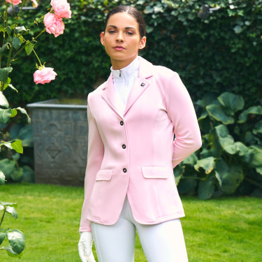Veste de concours Imperial Riding Basic femme Barbe à papa Rose