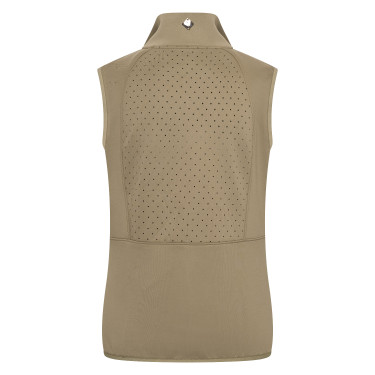 Mouwloos vest Imperial Riding Sporty Air dames Licht olijfkleurig Groen